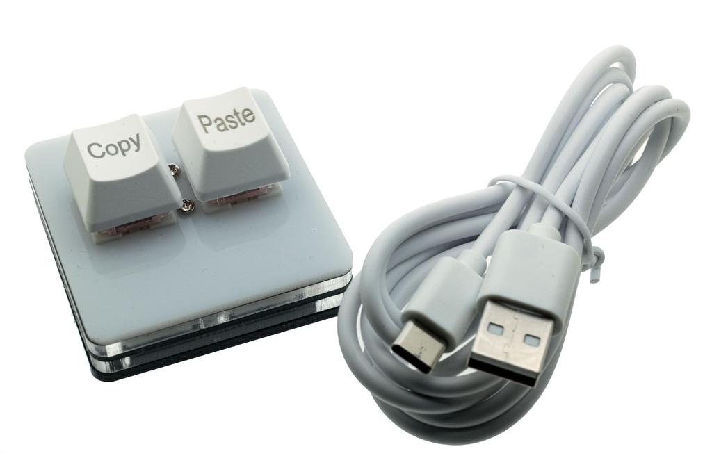 XYZA Tiny Keyboard Copy Paste Keyboard 2key White