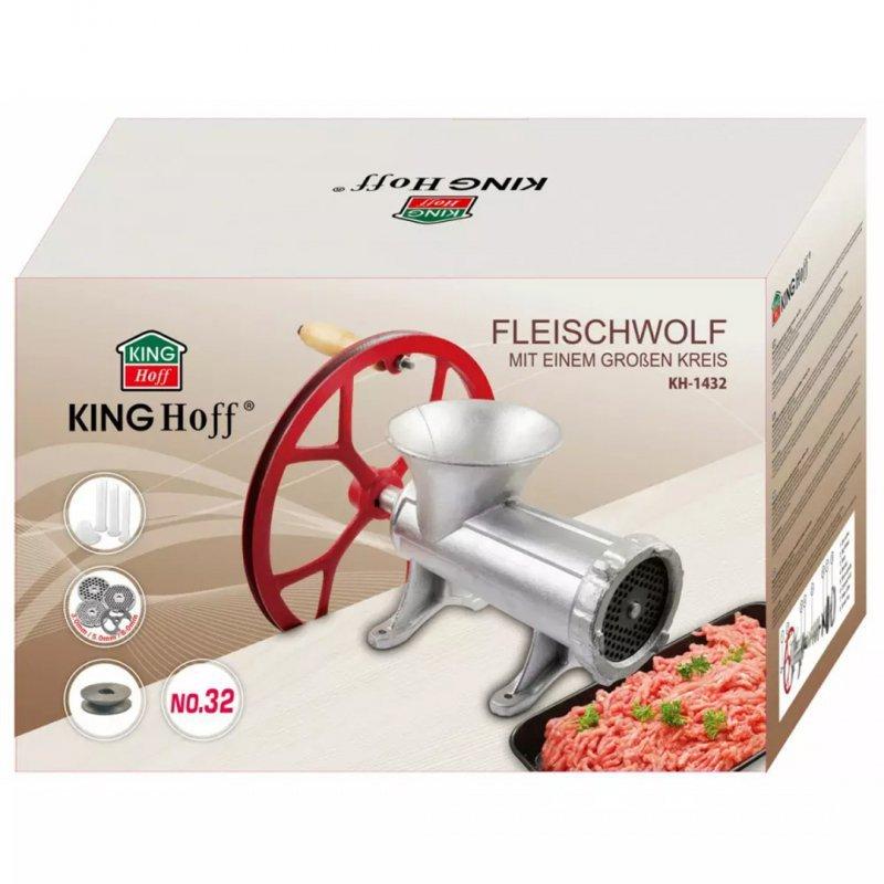 Gusseisen Fleischwolf #32 Kinghoff Kh-1432