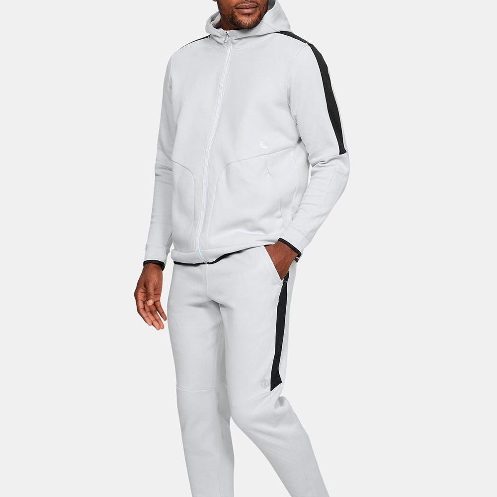 Under Armour RECOVER Jackets Men's Halo Gray Hooded Moderate Other Unisex 1348407-014