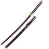 One Piece Zoro Cosplay Wooden Swords: Shusui, Sandai Kitetsu, Yubashiri, 104CM Décor