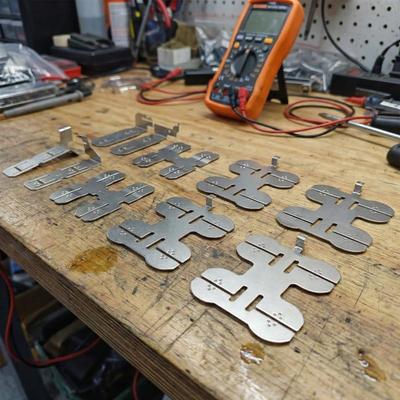 18V Battery Tab Kit for - Nickel Sheets & Connectors for 18650/21700 DIY Packs
