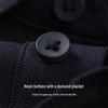 Mark Hua Fei Men's Embroidered Breathable Short Sleeve Polo Shirt
