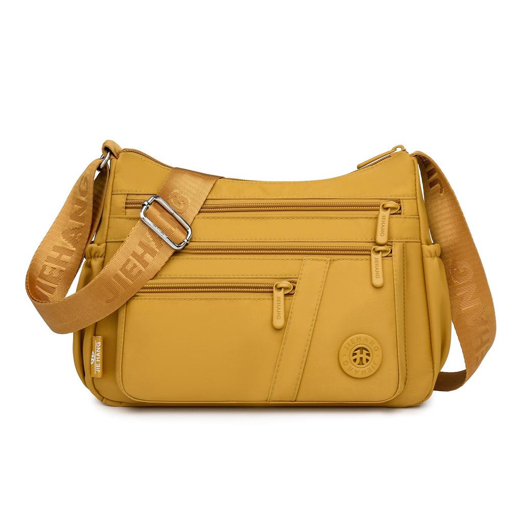 Tide Women's Nylon Crossbody Bag: Large Capacity, Lightweight, Autumn 2025 Mommy Shoulder Bag