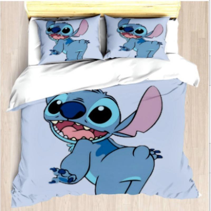 

Bedding 3D Digital Printing Three-Piece Set, Quilt Cover, Pillowcase, Bed Sheet 90*200