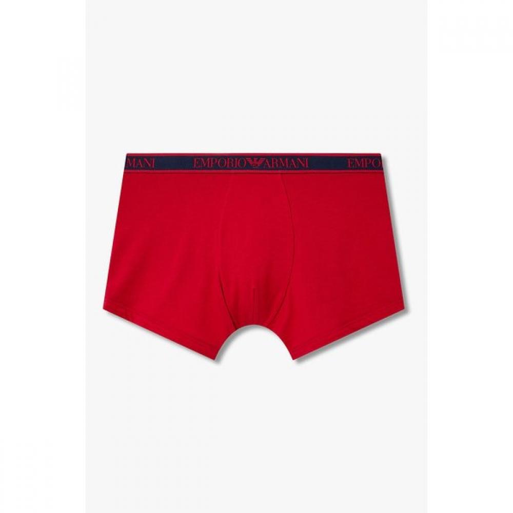 Emporio Armani Men S Cotton Long drawerS With Line Logo 0816112080 S(95)