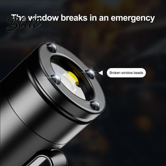 Compact Design Pocket Flashlight Mini Rechargeable High Lumens Super Bright Multiple Multifunctional Keychain Lighting Modes Waterproof Tactical