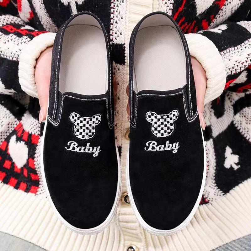 

Весенние и летние парусиновые туфли для студенток, удобные модные трендовые повседневные туфли для досок, маленькие ромашки, на шнуровке, одинарные туфли 40