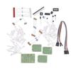 Cd4017+Ne555 Rot Weiß Blau LED Wasserlicht Produktion DIY Kit Löten Lernen Elektronisches Modul Ersatzteile Tj-56-715 DC 12V