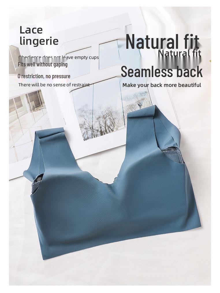 Sutien cu cataramă frontală din dantelă europeană și americană cu design elegant pe spate - Lenjerie intimă pentru femei plus size