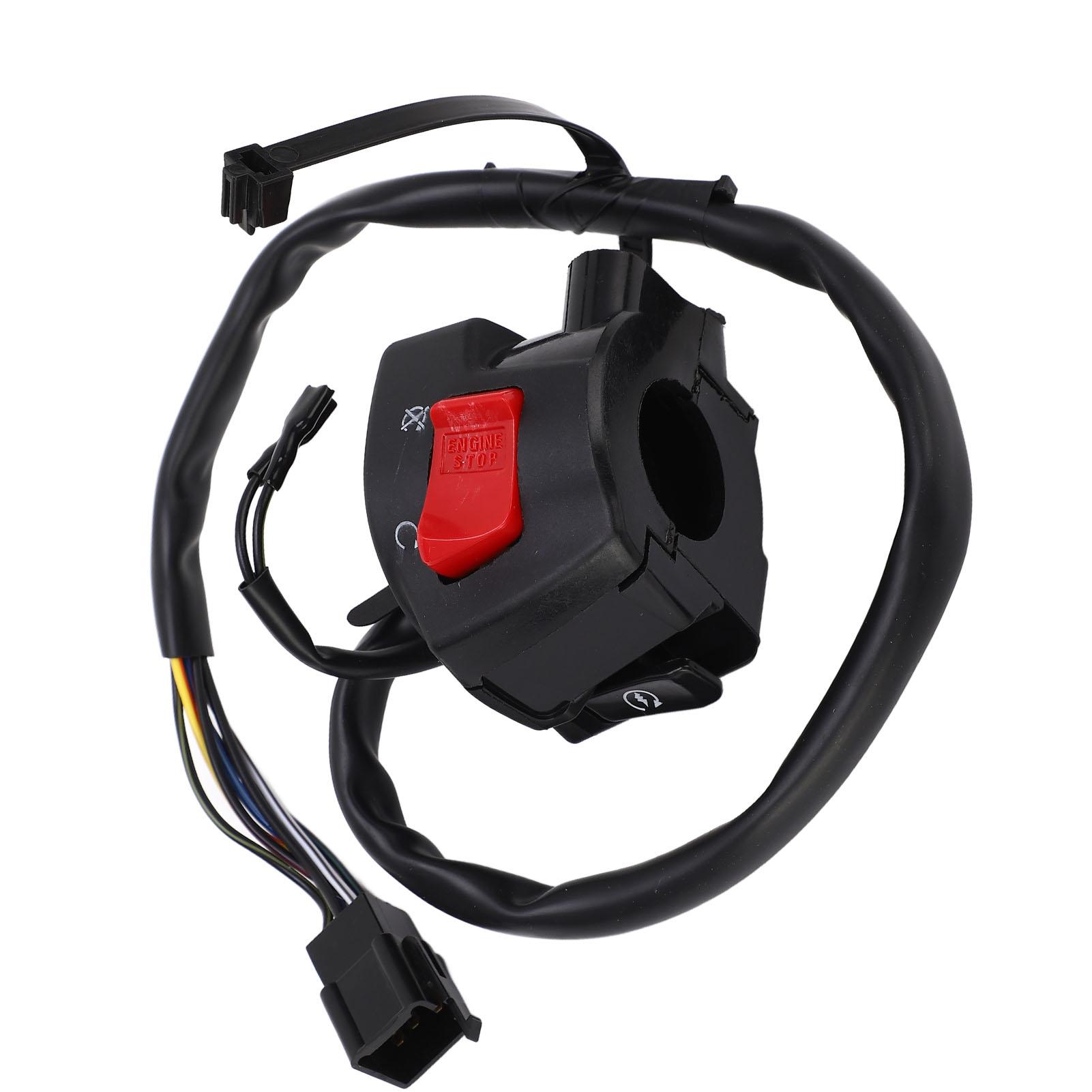 

Right Handle Starter Throttle Stop Kill Switch Replacement for CBR600F4i 2001‑2006