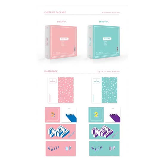 Twice 2. mini album STRANA DVĚ