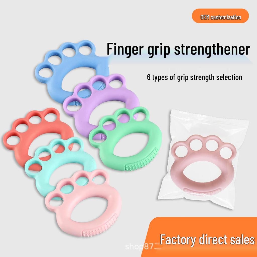 Eco-friendly Finger Grip Strengthener Set - Hand Grip Trainer & Strength Rings
