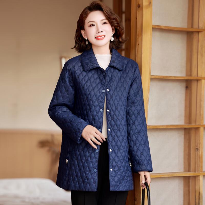 Women's Mid-Length Cotton Padded Jacket