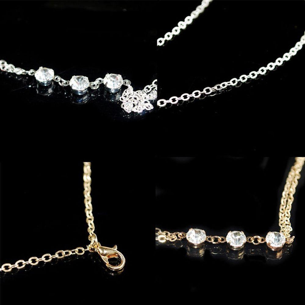 Necklace Women Accessories Bikini Crossover Waist Belly Harness Body Chain Necklace Simple Chain