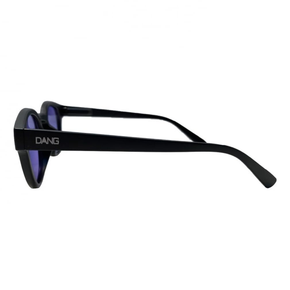 SELECT Vidg00468 Black Matte X Purple Polarized Sunglasses [DANG SHADES]