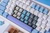 GATERON Smoothie Keyboard Switches, Linear RGB LED 5-Pin White 22mm Dual-Stage Spring Factory Pre-Lubricated 40gf Full POM Key Switches for MX