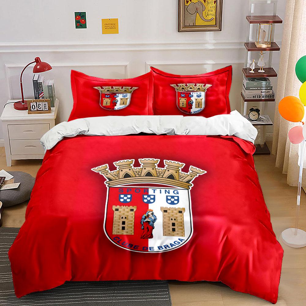 Sporting Clube de Braga. Bedding sets Duvet cover sets Duvet covers Pillowcases(1 * Duvet Cover 2 * Pillowcases without duvet insert)
