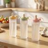 350/550ML Portable Tumbler For Students Kids Plastic Drinking Cup With Handle&Straw Travel Sport Water Cup For Juice Beverage