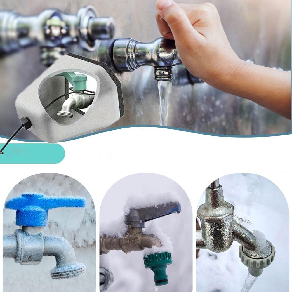 Antifreeze Tap Protection Foam Protective Cover Reusable Outdoor Faucet Cover  Winter