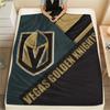 Couverture Flanelle motif Vegas Golden Knights, Haute qualité Confortable pour Toutes les Saisons, Décoration Intérieure, Chaleur et Confort, Parfait pour les Cadeaux.