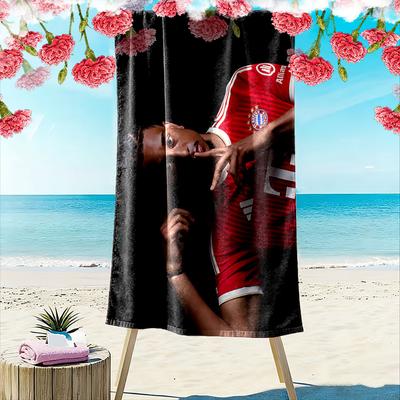 O Rise Print Beach Towel, Quick Drying, Suitable for Travel, Outdoor Sports, Jogging, the Beach and Swimming, Gift