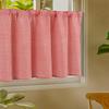 Lemon Print No-Punch Fresh Linen Door Partition Curtain for Bedroom & Kitchen