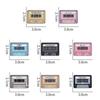 Men Women Cartoon Magnetic Tape Brooch Cute Music Tape Pin Lapel Pin For Jacket Shirt Hat Vintage Pin Accessories