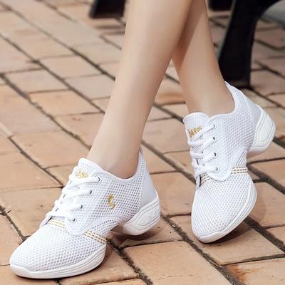 Light Breathable Women's Sneakers Dancing Shoes Soft Outsole Designer Shoes For Woman Jazz Dance Shoes Gym Trainer Mujer