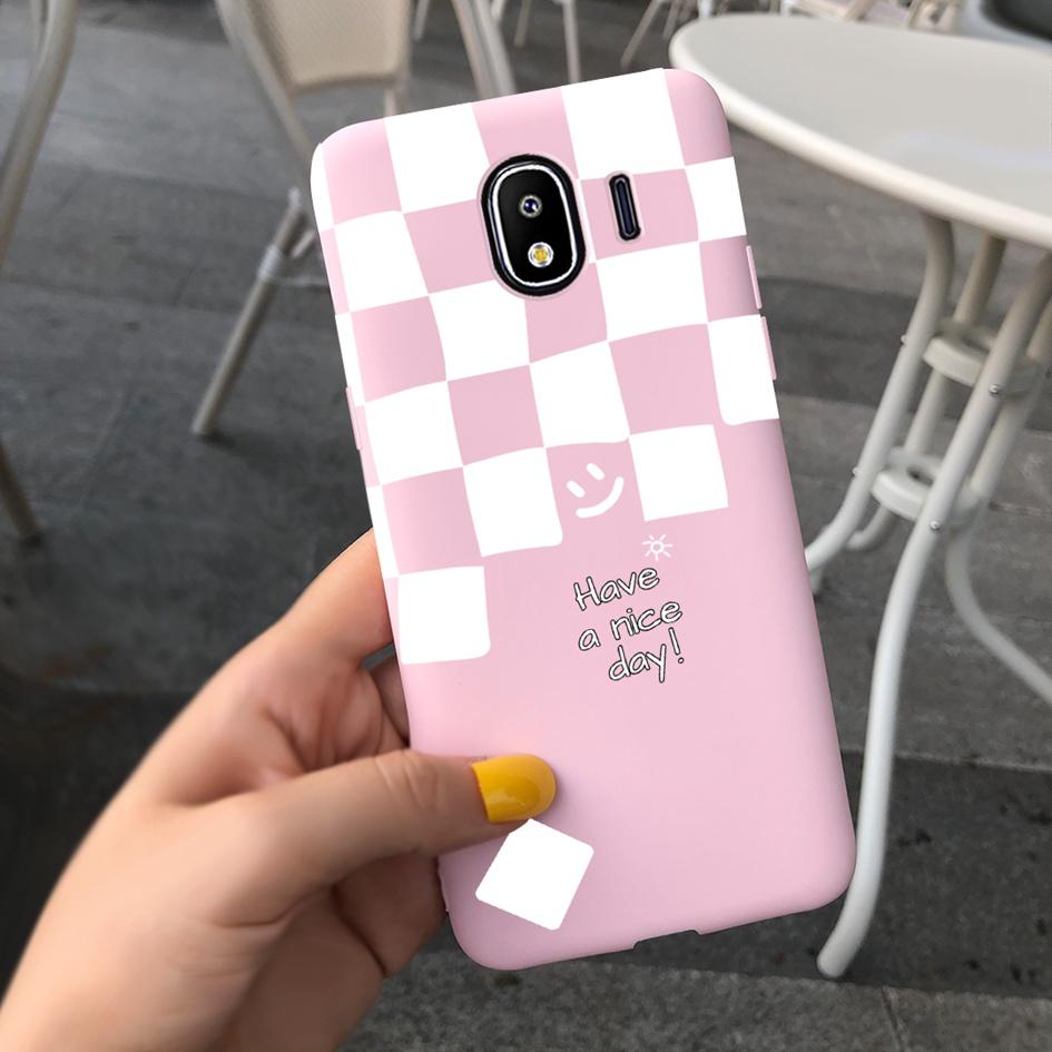 For Samsung Galaxy J4 J6 2018 EU Case SM-J400F J600F Lovely Cartoon Protective Skin Cover For Samsung J4 2018 J 4 J 6 Soft Coque