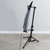 Adjustable Black Folding Bracket Electric Blowpipe Stand Compact and Durable