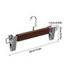 Pants Hangers with Adjustable Non-Slip Clips Anti-Rust Hanging Hook for Trouser Skirts Jeans Clothes Hangers