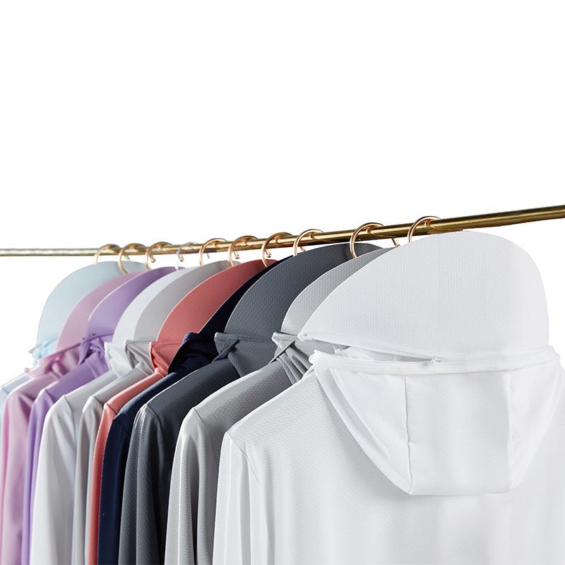 UPF50+ Women's Ice Silk Sun Protection Clothing with Large Brim - Breathable and UV Protective 