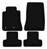 BASIC Black Velour Floor Mats For: Ford Mustang MK6 Coupe (2014-)