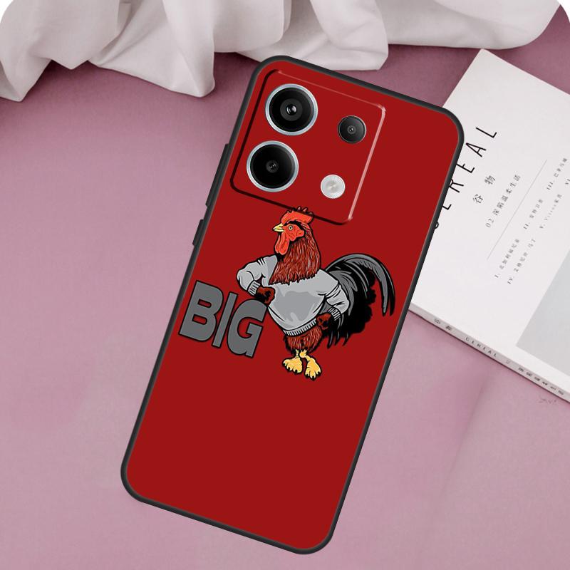 Cartoon Chicken Rooster Case For Xiaomi Redmi Note 12 11 9 10 13 Pro Plus 12S 11S 10S 9S Redmi 13C 9C 10C 12C Cover