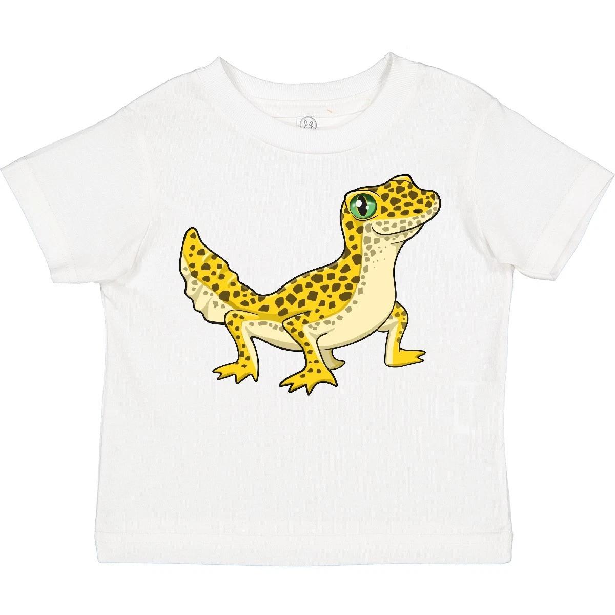 Inktastic Cute Leopard Gecko Toddler T-Shirt Pets Reptiles Lizard Herpatology 120