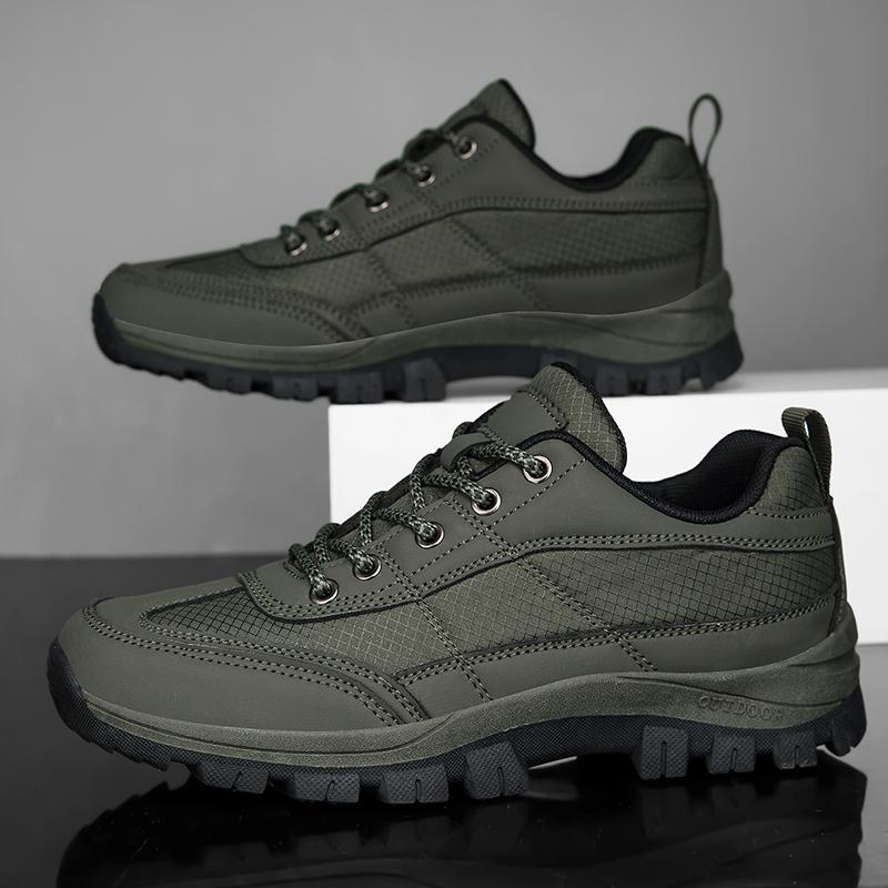 

TUINANLE Autumn Sneakers Men s Outdoor Breathable Hiking Shoes Soft Sole Sneakers for Camping Low-top Boots Women 39 зелёный