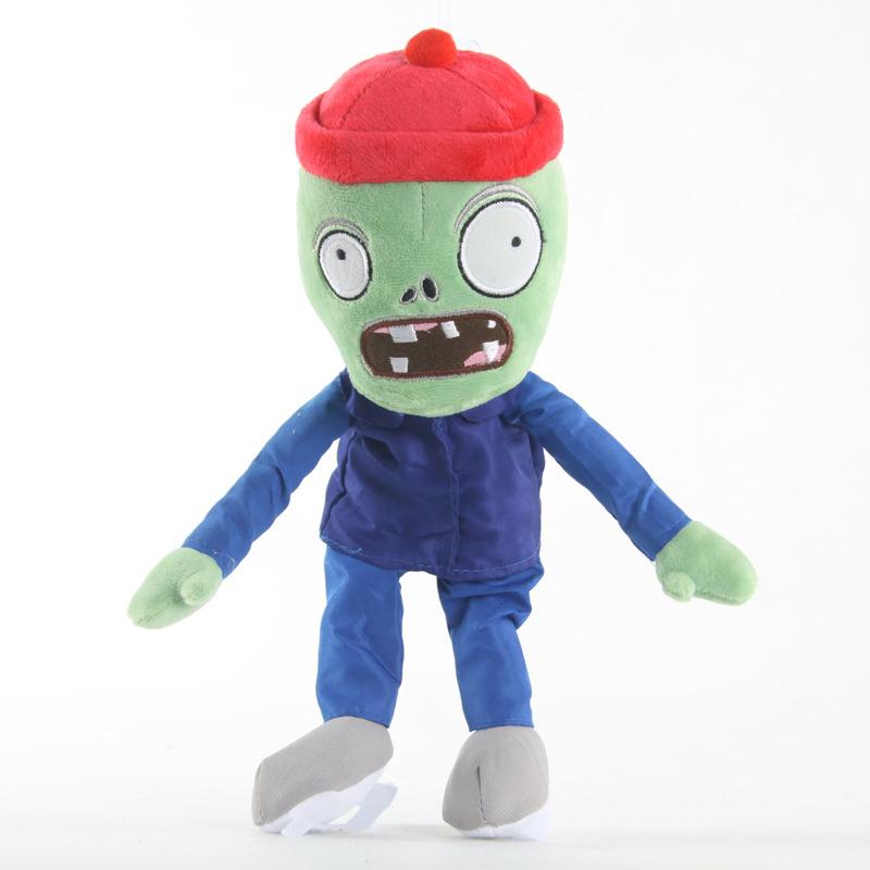 39 Styles 22-30cm Plants Vs Zombies Cosplay Plush Toys PVZ Hats Pirate Duck Zombie Plush Stuffed Toy Doll for Children Kids Gift