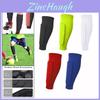 Durable Eva Silicone Non-slip Honeycomb Calf Sleeves For Basketball Soccer Cycling Sports