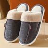 New cotton slippers winter wool home non-slip warm indoor piled thickened spring and autumn cotton slippers