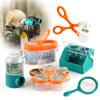 Supply Children'S Outdoor Adventure Insect Catching Toy Set Telescope Magnifying Glass Vest Insect Science And Education Experiment