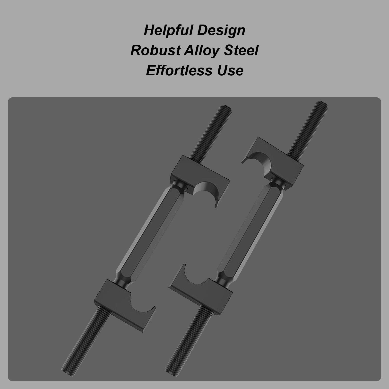 

Інструмент для стиснення амортизаторів Розпірка пружин ручна Знімач для демонтажу для заміни передньої стійки мотоцикла CHINA