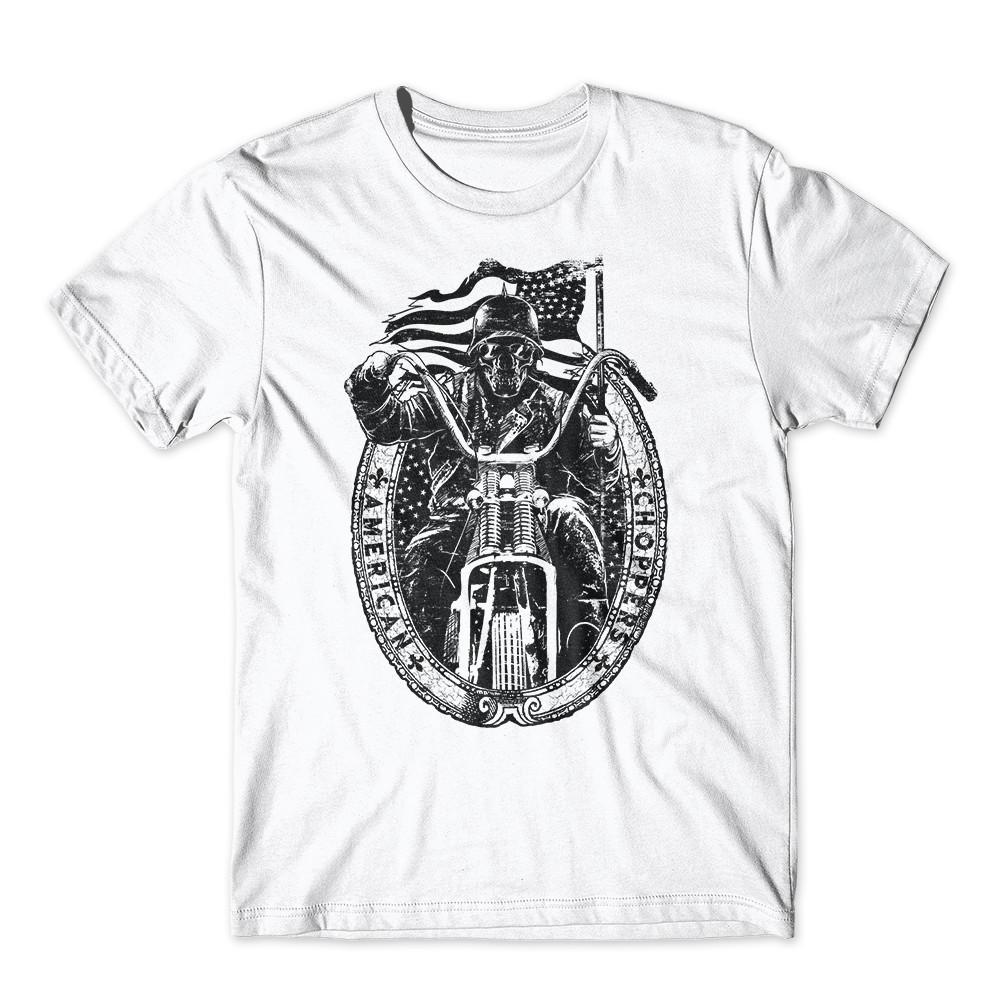 

Футболка American Choppers 100% хлопок премиум футболка байкер мотоцикл НОВАЯ XL