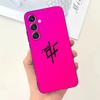 P-PNL QLF Rapper Cantante Phone Case For Samsung S25,S24,S21,S22,S23,S30,Ultra,S20,Plus,Fe,Lite,Note,10,9,5G Black Cover