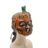 Kreativita Halloweenská dýňová maska Realistická maska na půl obličeje Halloweenská cosplay maska Vánoce