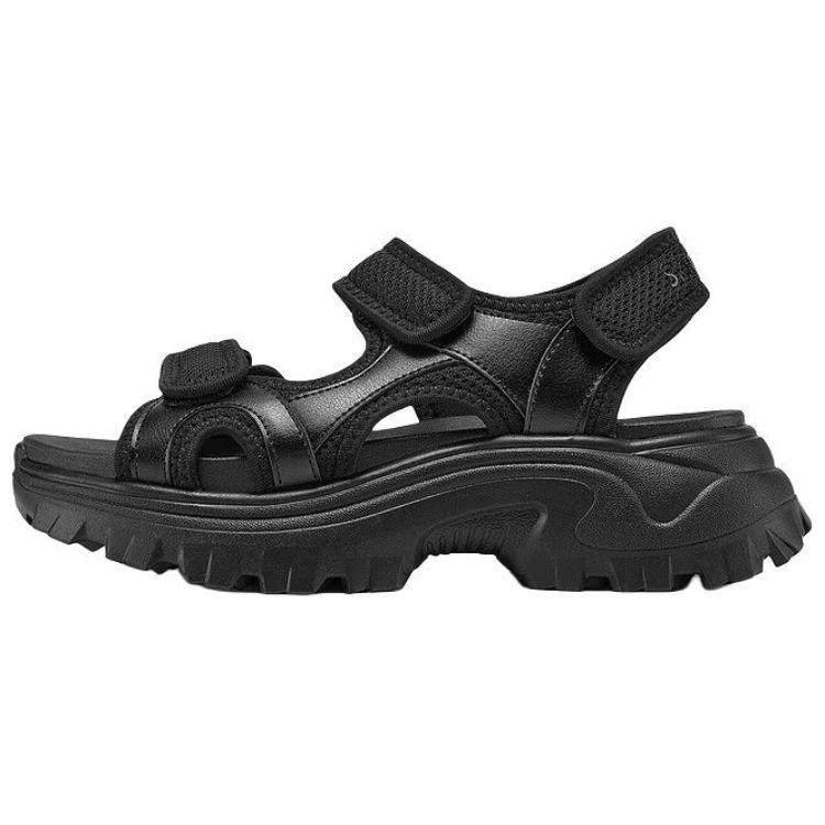 Skechers Modern Comfort Sandals Comfortable Versatile Beach Sandals Women sandals Black 119876-BBK 36