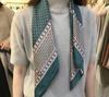New Silk Scarf 70cm Small Square Scarf Spring Headband Neck Protection Professional Scarf Versatile Fashion Western Style Hijabs