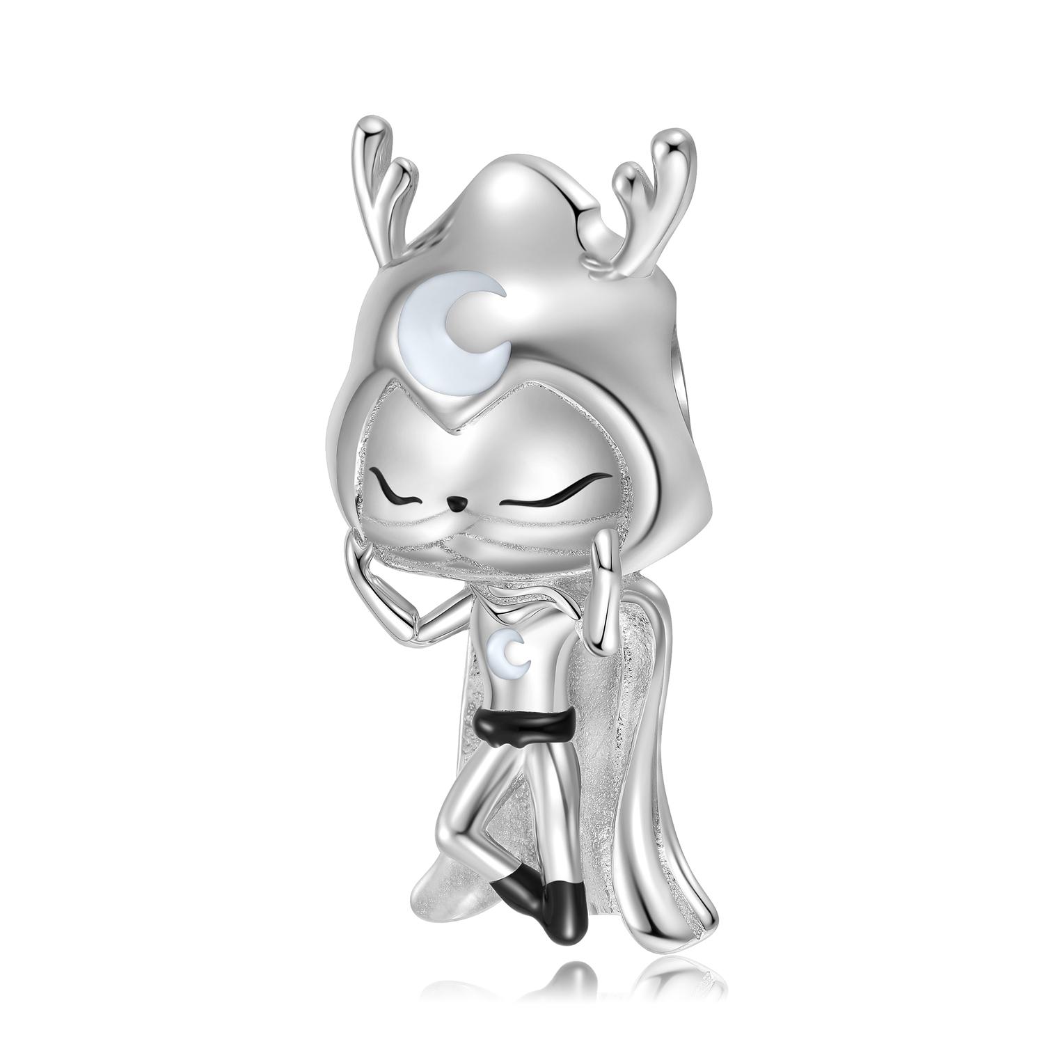 

Воин Рыцарь Герои мультфильмов Шарм Оригинал Стерлингового Серебра 925 Эмаль Зеленая Бусина Подходит Для Женщин Ювелирные Изделия Браслеты-Подвески