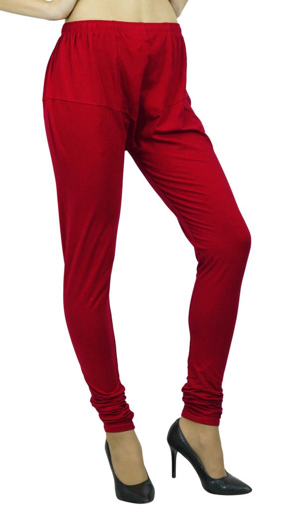 Atasi Women's Full Length Soft Cotton Leggings Stretchy Bottom Pants Free