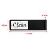 Dishwasher Clean Dirty Sign Cleanliness Tips Portable Dishwasher Magnet Indicator for Kitchen Organization Washing Machine