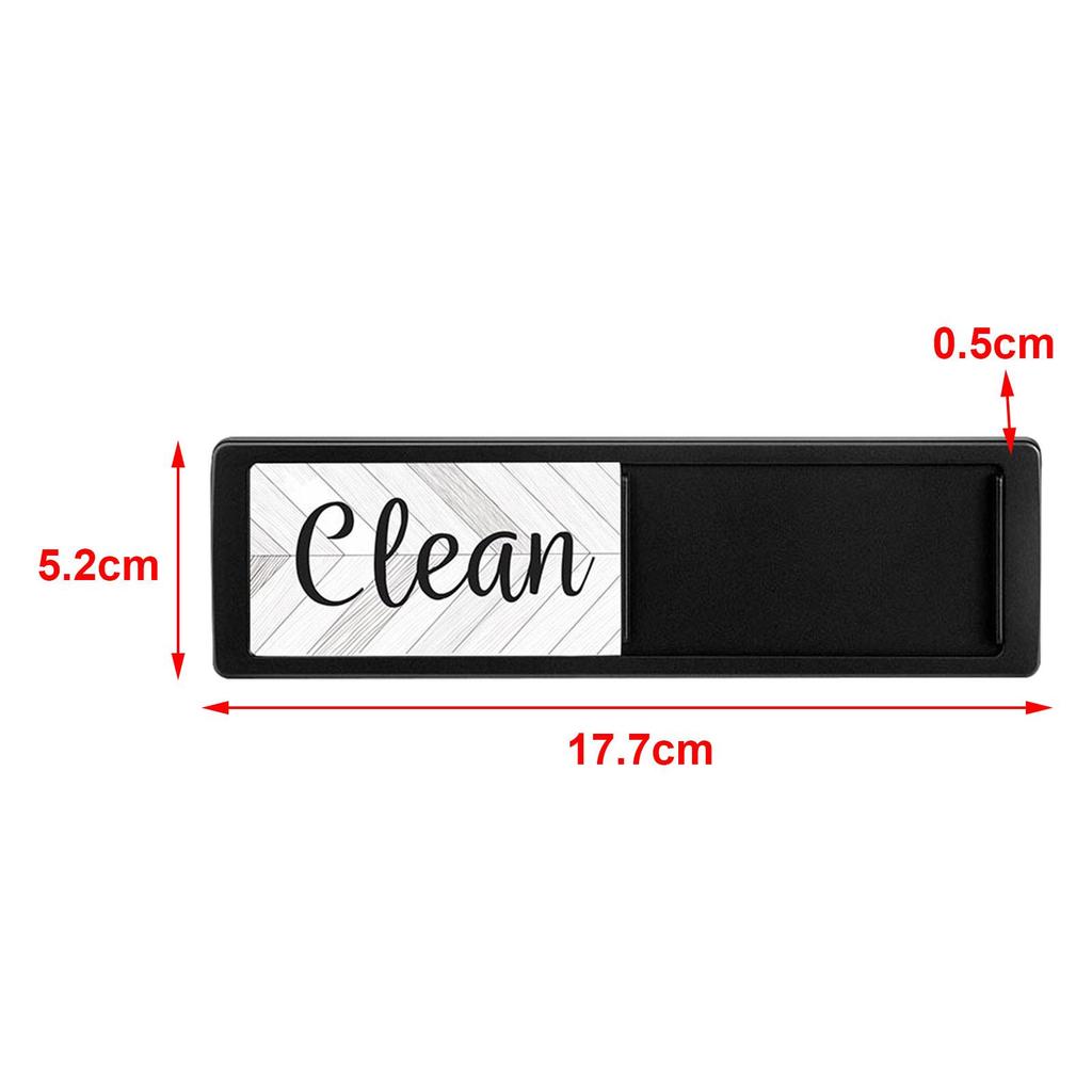 Dishwasher Clean Dirty Sign Cleanliness Tips Portable Dishwasher Magnet Indicator for Kitchen Organization Washing Machine